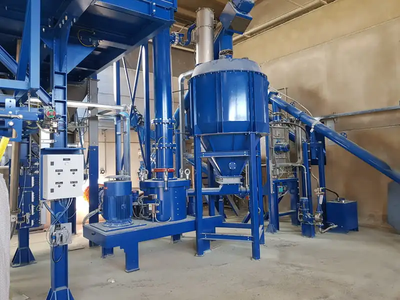 mulino cimma inertizzato pps750tx per polverizzaizone