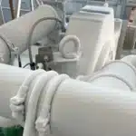Dettaglio della macchina Cimma per macinazione criogenica